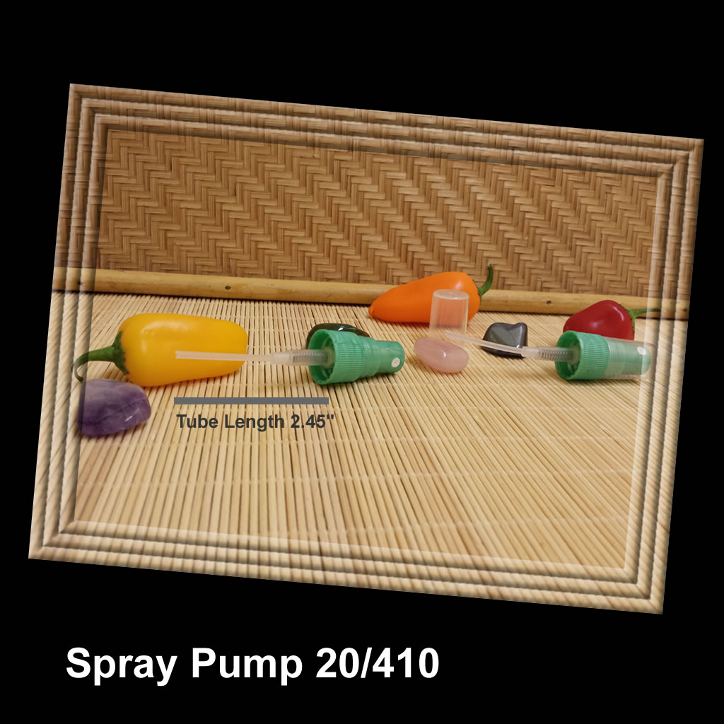 Pearl Green Spray Pump 20/410 Tube Length 2.45"